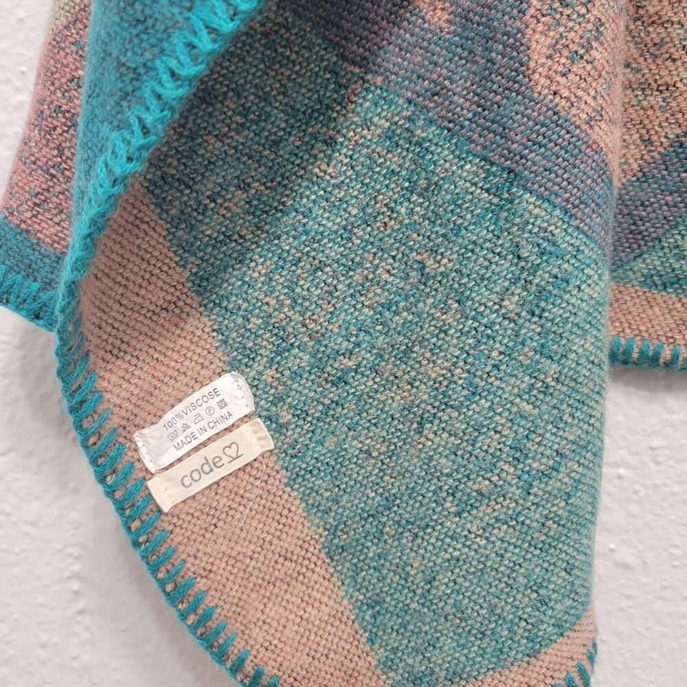 Code Vest Blue Pink Size One Size Boho - Picture 4 of 7